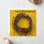 ハッピータンクスギビング！ ノートカード (正面/裏面インサイチュ)