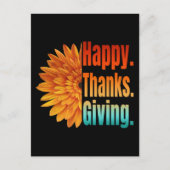 ハッピータンクスギビング ポストカード (正面)