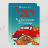 ハッピータンクスギビング 招待状 (正面/裏面)