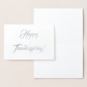 ハッピータンクスギビング！ 箔カード (ディスプレー)