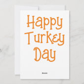 ハッピーターキーデーカード シーズンカード (裏面)