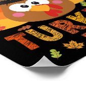 ハッピーターキーデー2024秋秋感謝祭ファム ポスター (角)