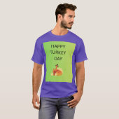 ハッピーターキーデー Tシャツ (正面フル)