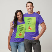 ハッピーターキーデー Tシャツ (ユニセックス)