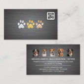 ハッピーダギー 名刺 (正面/裏面)