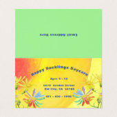 ハッピーダクリングデイサービス名刺 名刺 (外部フラット)