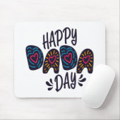 ハッピーダダダデイハッピー父の日 |マウスパッド マウスパッド (マウス)