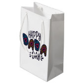ハッピーダダダデイハッピー父の日 |抱き枕 スモールペーパーバッグ (裏面アングル)