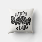 ハッピーダダダデイハッピー父の日 |装飾用クッション クッション (裏面)