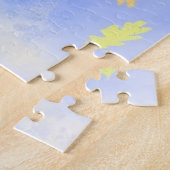 ハッピーダックウィズスクーターおもしろいパズル ジグソーパズル (側面)