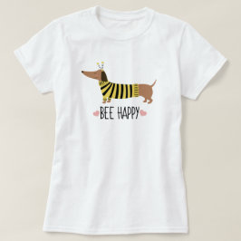ハッピーダックスフンド ミツバチTシャツ Tシャツ
