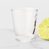 ハッピーダリッチおもしろいショットグラス – 応援 ショットグラス (左)