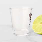 ハッピーダリッチ踊りインパーティーハットカートゥーン ショットグラス (左)