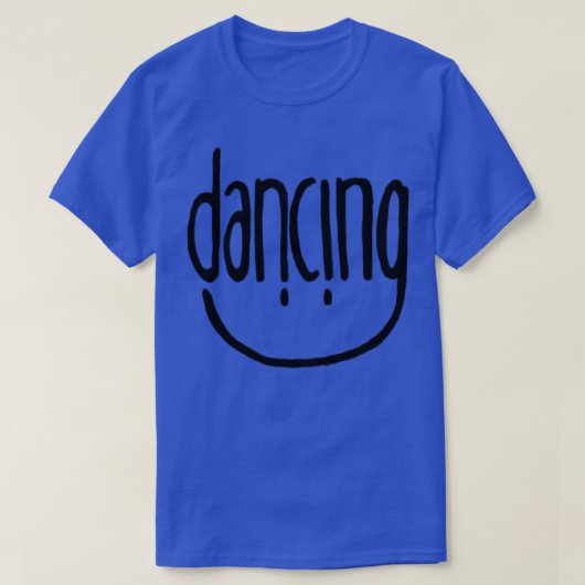 ハッピーダンス踊り Tシャツ (デザイン正面)