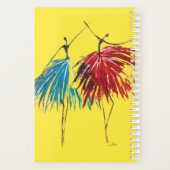 ハッピーダンス – スパイラルプランナー プランナー手帳 (裏面)