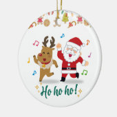 ハッピーダンス セラミックオーナメント (左)