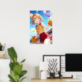 ハッピーチアリーダーのポスター ポスター (ホームオフィス)