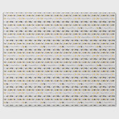 ハッピーチキンカントリーファーム動物パターン ラッピングペーパー (フラット)