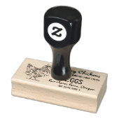 ハッピーチキンズエッグカートンスタンプ ラバースタンプ (スタンプ)