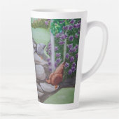 ハッピーチキンパーク カフェラテマグ (右)