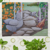 ハッピーチキンパーク キッチンタオル (折り畳み)