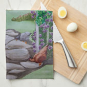 ハッピーチキンパーク キッチンタオル (四つ折り)