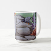 ハッピーチキンパーク コーヒーマグカップ (正面右)