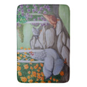 ハッピーチキンパーク バスマット (正面縦)