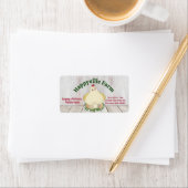 ハッピーチキンフリーレンジファーム卵カートンラベル ラベル (インサイチュ)