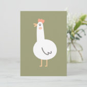 ハッピーチキン 招待状 (スタンド正面)