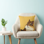 ハッピーチップピー！チップムンク幸せなシマリスのクッション! クッション (椅子)