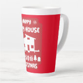 ハッピーチニーハウスクリスマス カフェラテマグ (右アングル)