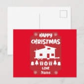 ハッピーチニーハウスクリスマス ポストカード (正面/裏面)