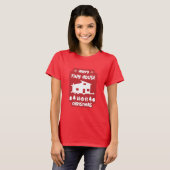 ハッピーチニーハウスクリスマス Tシャツ (正面フル)