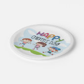 ハッピーチャイルズデー ペーパープレート (アングル)