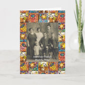 ハッピーチャヌカ – スタリーナイトイスラエルアイボリーカード シーズンカード (正面)