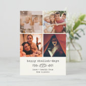 ハッピーチャラデイズ モダンハヌカ フォトコラージュ シーズンカード (スタンド正面)