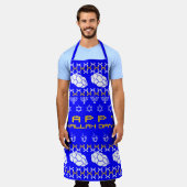 ハッピーチャラー日 エプロン (着用した状態)