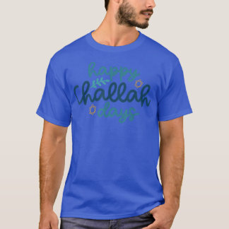 ハッピーチャラ日おもしろいハヌカー(ユダヤ教)メノラーユダヤH Tシャツ