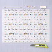 ハッピーチャラ日ティッシュペーパー 薄葉紙 (クラフト)