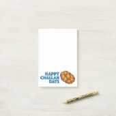 ハッピーチャラ日ハヌカーハヌカー(ユダヤ教の祭り)ブレッドローフ ポストイット (デスク上)