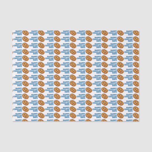 ハッピーチャラ日ハヌカーハヌカー（ユダヤ教の祭り）ホリデーパン 薄葉紙 (正面)