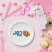 ハッピーチャラ日ハヌカーハヌカー（ユダヤ教の祭り）ホリデーパーティー ペーパープレート (パーティー)