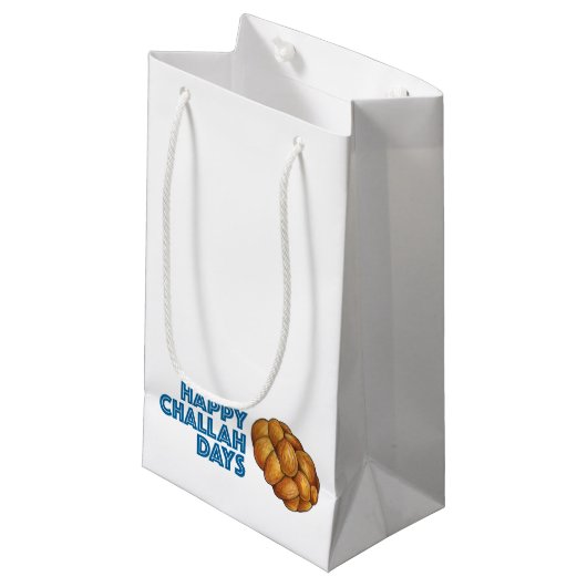 ハッピーチャラ日ハヌカーハヌカー(ユダヤ教の祭り)ホリデー スモールペーパーバッグ (正面アングル)