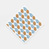 ハッピーチャラ日ユダヤ休日ブレッドローフ スタンダードランチョンナプキン (角)