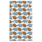 ハッピーチャラ日ユダヤ休日ブレッドローフ スモールペーパーバッグ (裏面)