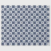 ハッピーチャラ日 |ハヌカモダンー・ドレイデル ラッピングペーパー (フラット)