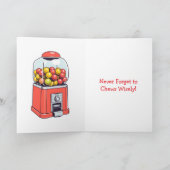 ハッピーチュインガムの日！ 9月30日 カード (内部)