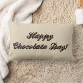 ハッピーチョコレートデー ランバークッション (ブランケット)
