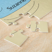 ハッピーチョコレートフロストドーナツ&コーヒーマグ: ジグソーパズル (側面)